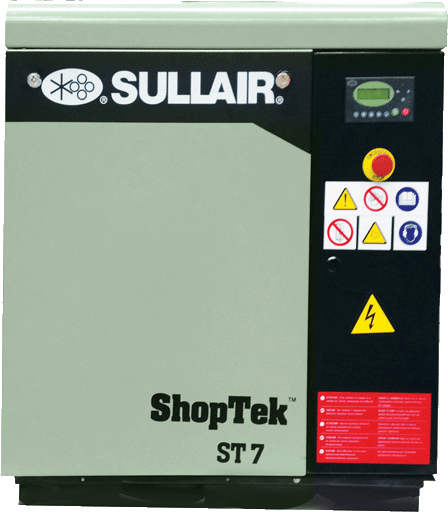 Sullair ShopTek CE ST7 rotary screw air compressor