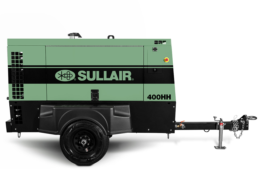 Sullair 400HH Tier 4 Final Caterpillar portable air compressor