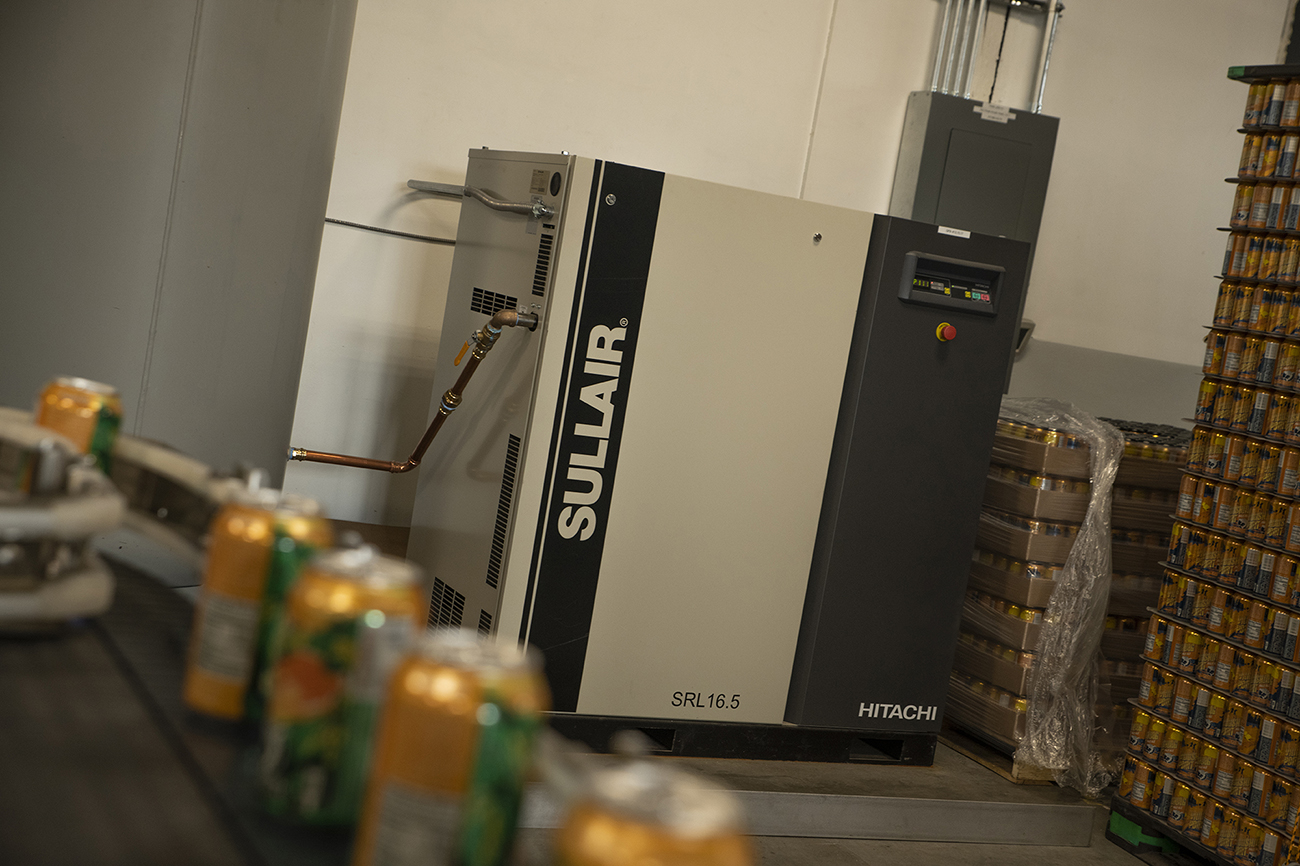Ghostfish Brewing Company relies on Sullair oil free compressed air